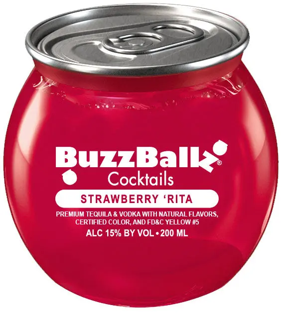 Buzzballz Strawberry Rita 200Ml 1