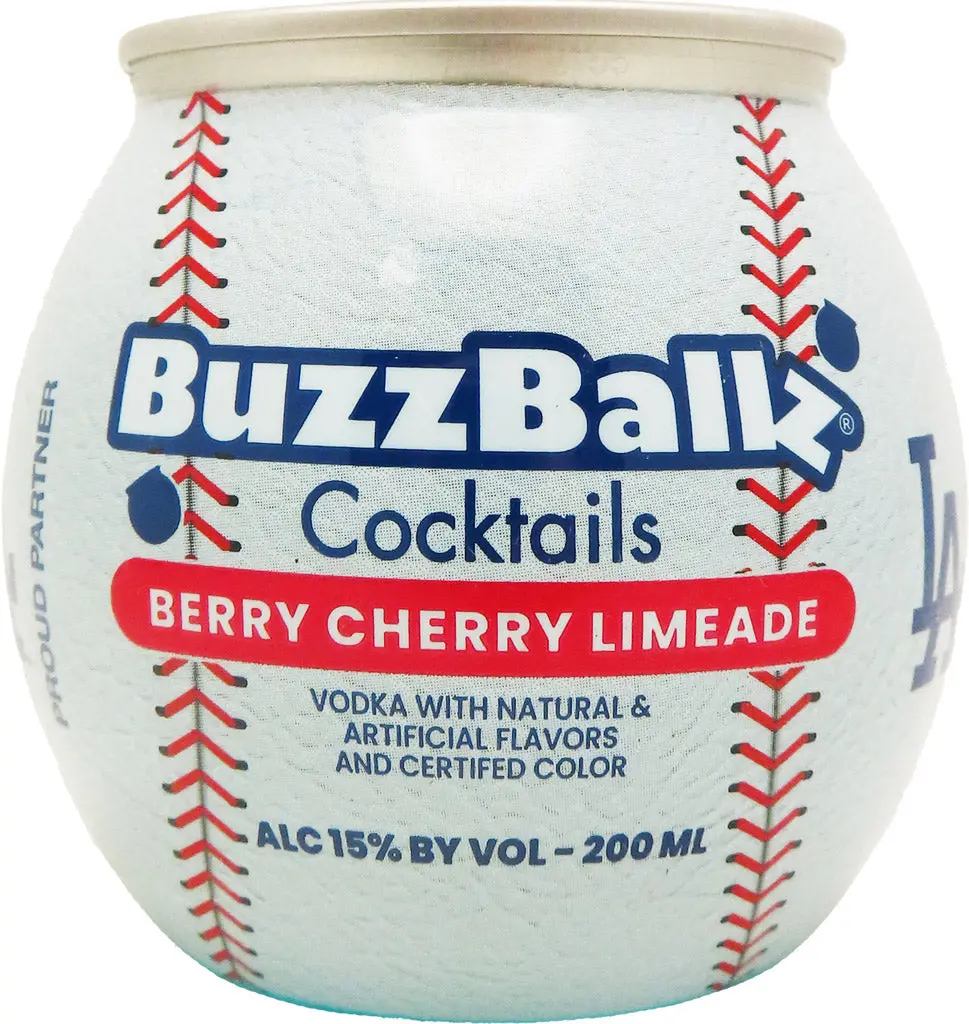 Buzzballz Berry Cherry Limeade La Dodgers 200Ml 1