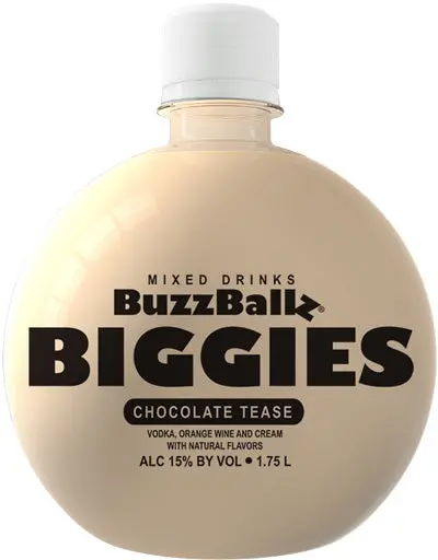 Buzzballz Biggies Chocolate Tease 1.75L 1