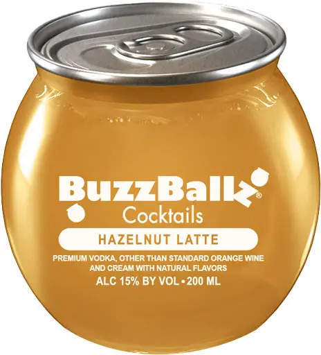 Buzzballz Hazelnut Latte 200Ml 1
