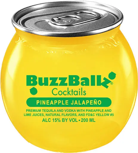 Buzzballz Pineapple Jalapeno 200Ml 1
