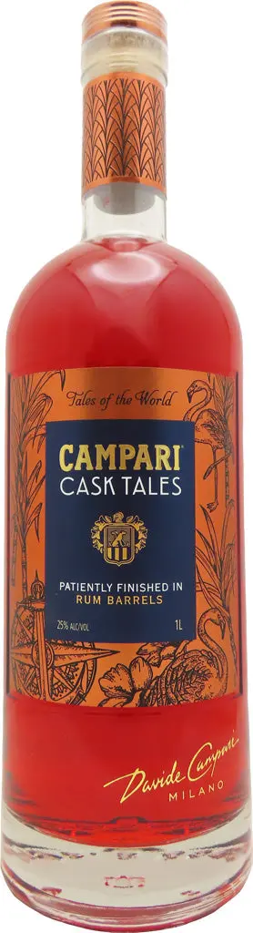 Campari Cask Tales Rum Barrel Finish Liqueur 1L 1
