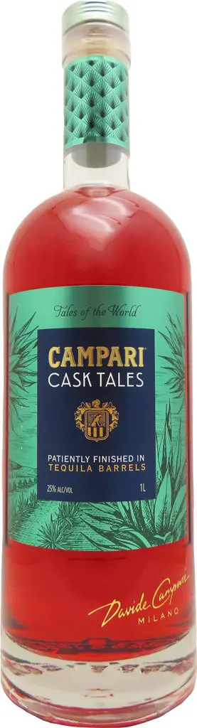 Campari Cask Tales Tequila Barrel Finish Liqueur 1L 1