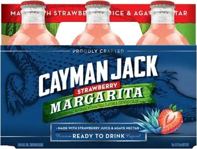 Cayman Jack Strawberry Margarita 6Pk Btls 1