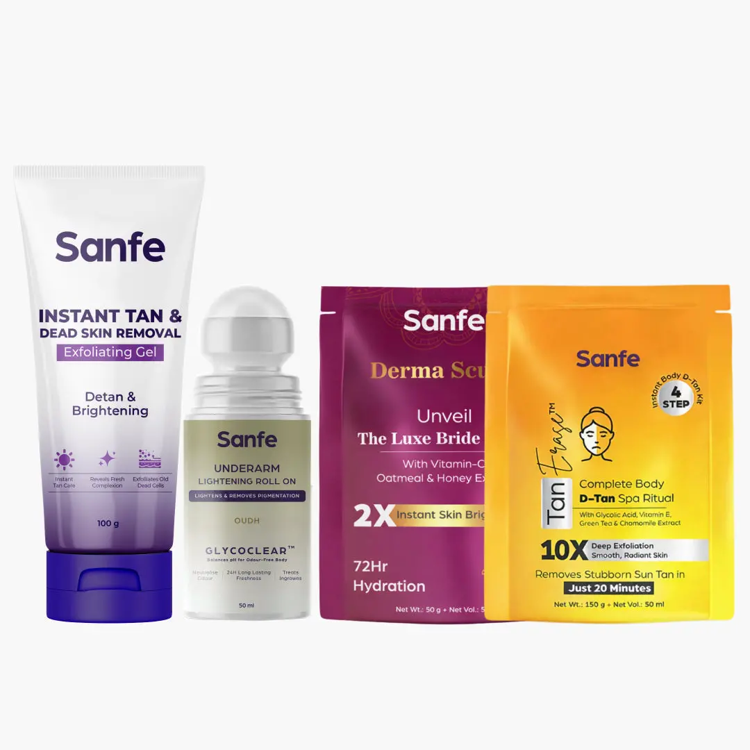 Ultimate Glow & Brightness Kit: Tan, Face, Body & Underarms 1