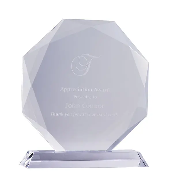 Clarity Crystal - Octagon 1