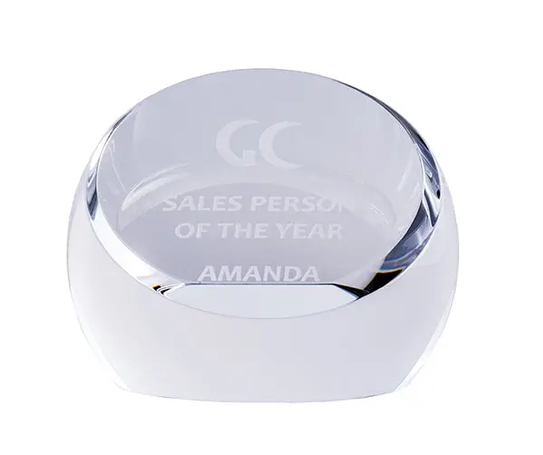 Clarity Crystal - Paperweight Sphere 1