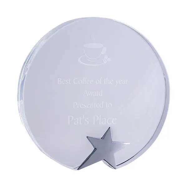 Clarity Crystal - Rounded Star 1