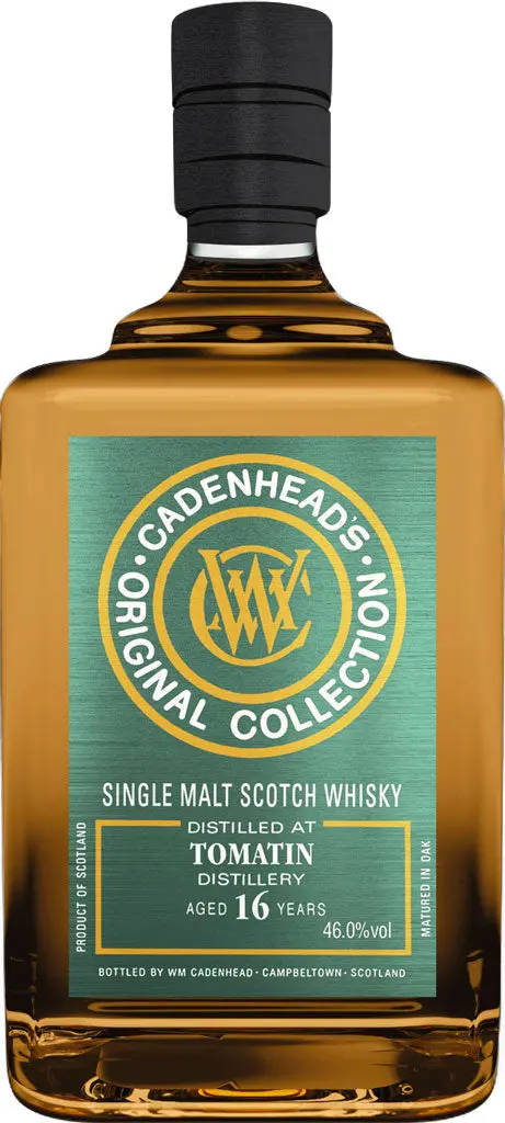 Cadenhead Tomatin Single Malt Whiskey 16 Year Old 2009 750Ml 1