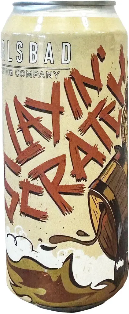 Carlsbad Layin' Scratch Bourbon Barrel Aged Stout 16Oz Can 1