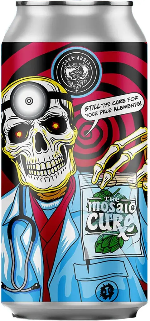 Casa Agria  The Mosaic Cure Ipa 16Oz Can 1