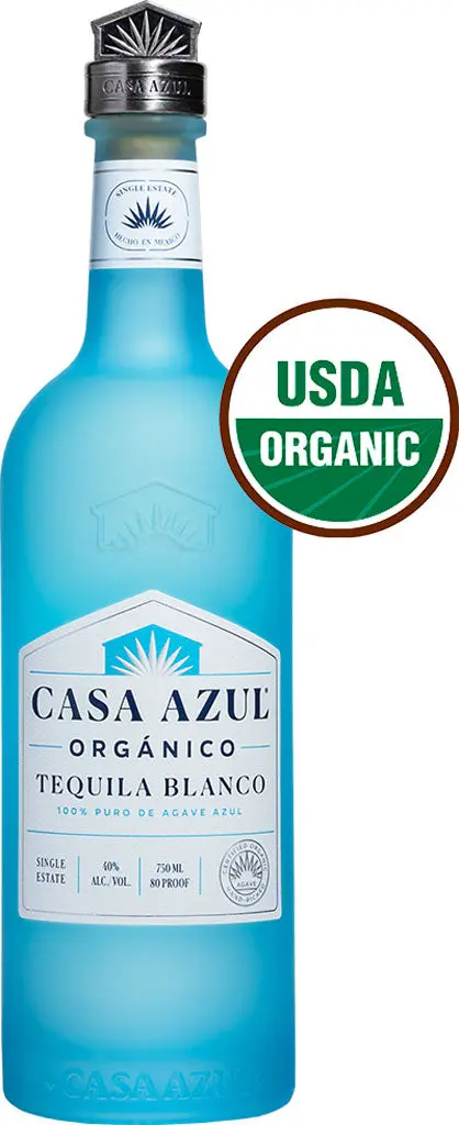 Casa Azul Organic Tequila Blanco 750Ml 1
