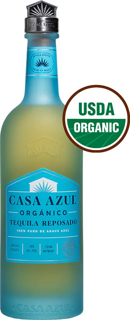 Casa Azul Organic Tequila Reposado 750Ml 1