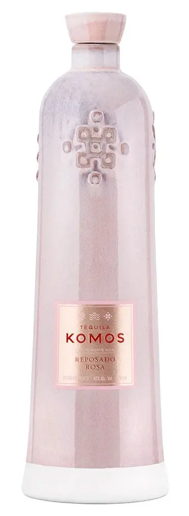 Komos Tequila Reposado Rosa Ceramic 750Ml 1