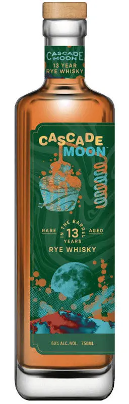 Cascade Moon Rare Aged Rye Whisky 13 Year Old 750Ml 1