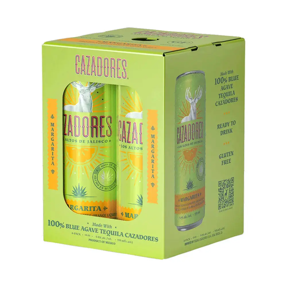 Cazadores Cocktail Margarita 4Pk Cans 1