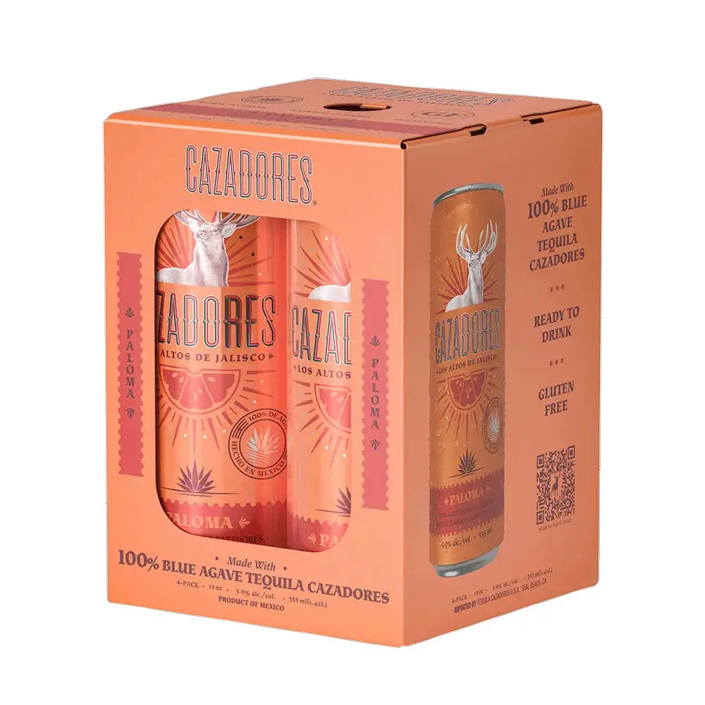Cazadores Cocktail Paloma 4Pk Cans 1