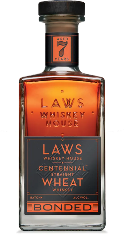 A.D. Laws Centennial Straight Wheat Bonded Whiskey 750Ml 1