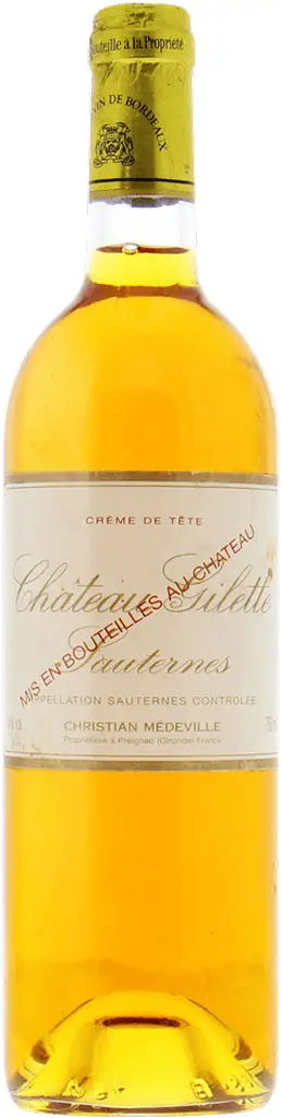 Chateau Gilette Sauternes Creme De Tete 1999 375Ml 1
