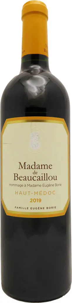Chateau Madame De Beaucaillou Haut Medoc 2019 750Ml 1