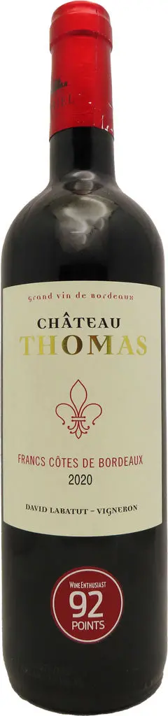 Chateau Thomas Francs Cotes De Bordeaux 750Ml 1