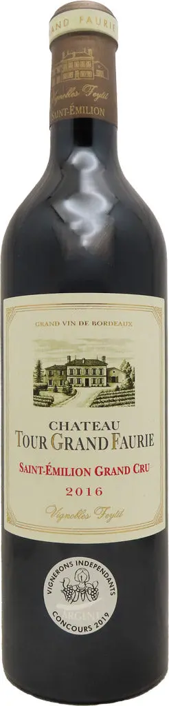 Chateau Tour Grand Faurie 2016 750Ml 1