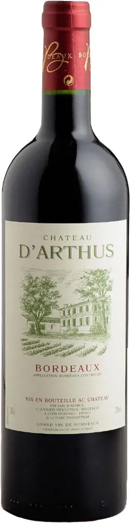 Chateau D'arthus Bordeaux 750Ml 1