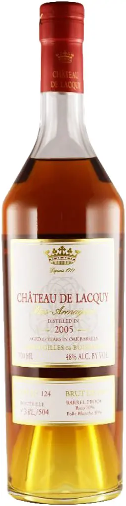 Chateau De Lacquy Armagnac 2005 17Yr 700Ml 1