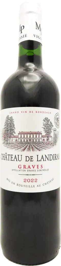 Chateau De Landiras Graves Rouge 2022 750Ml 1