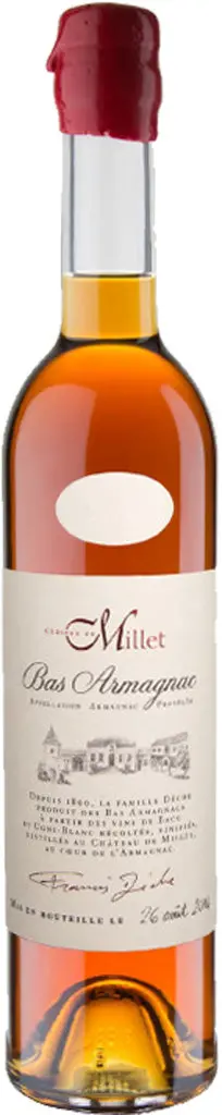 Chateau De Millet Armagnac 2001 750Ml 1