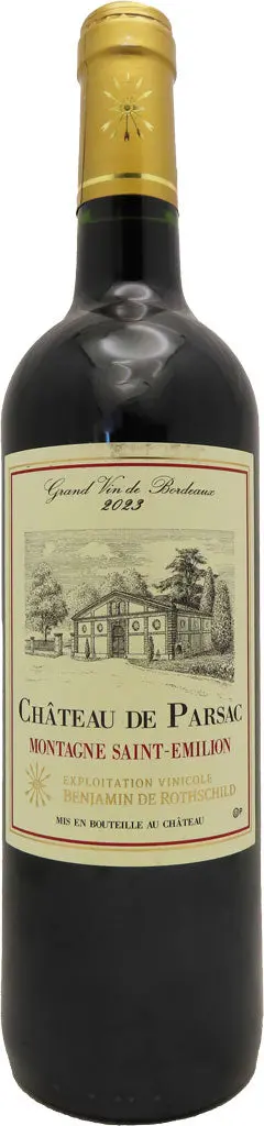 Chateau De Parsac Montagne Saint-Emilion 2023 750Ml 1