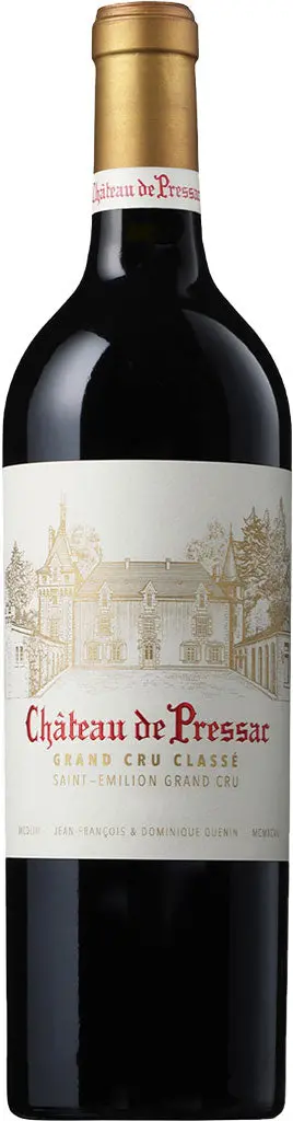 Chateau De Pressac Grand Cru Classe Saint-Emilion 2019 750Ml 1