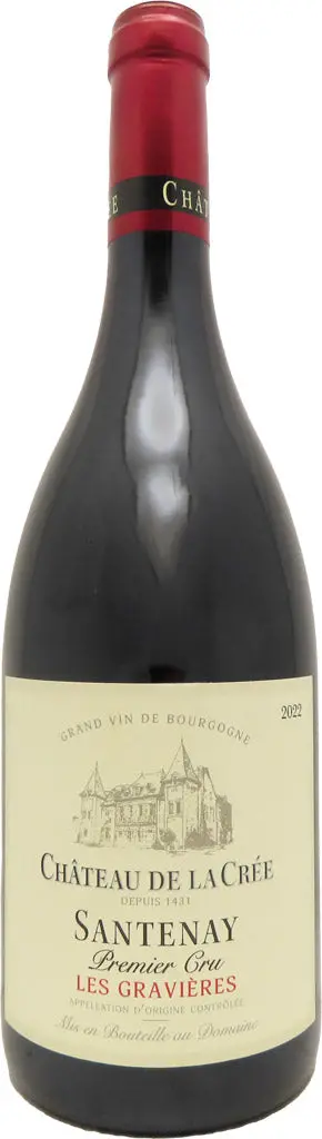 Chateau De La Cree Les Gravieres Santenay Rouge 2022 750Ml 1