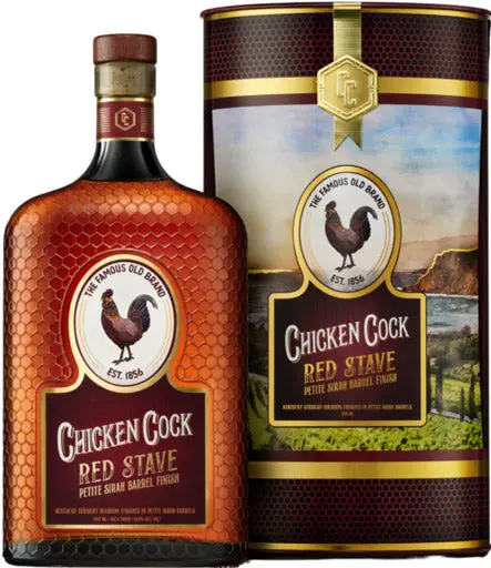 Chicken Cock Red Stave Petite Sirah Barrel Finish Kentucky Straight Bourbon 750Ml 1