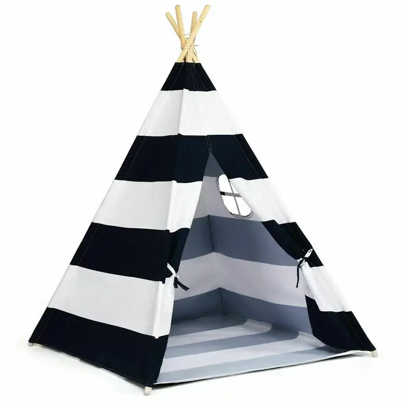 Children's Triangular Play Tent With Carrying Bag 1