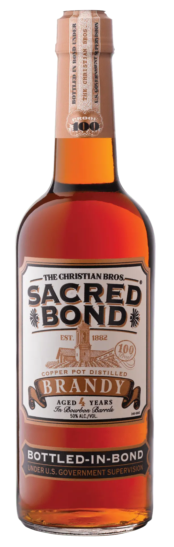 Christian Brothers Sacred Bond Brandy 4 Year Old 750Ml 1