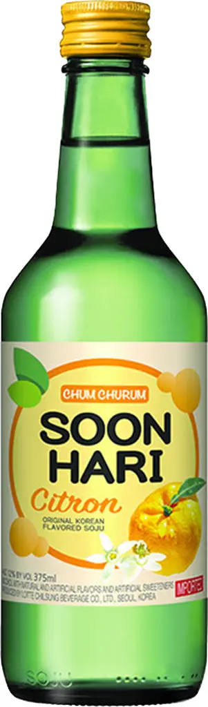 Chum Churum Soonhari Citron Soju 375Ml 1