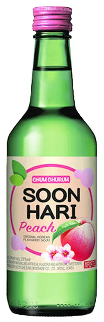 Chum Churum Soonhari Peach Soju 375Ml 1
