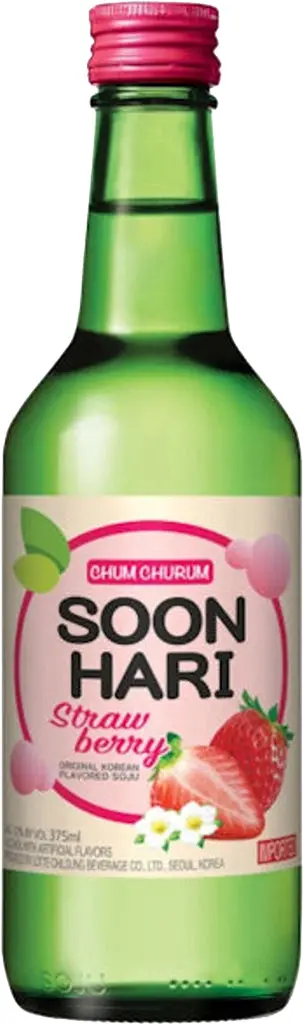 Chum Churum Soonhari Strawberry Soju 375Ml 1