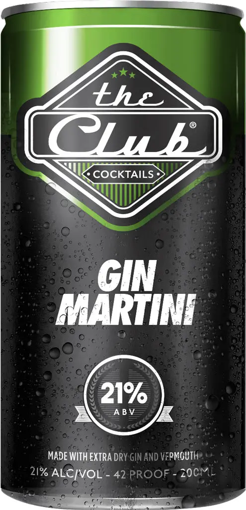 The Club Gin Martini 200Ml 1