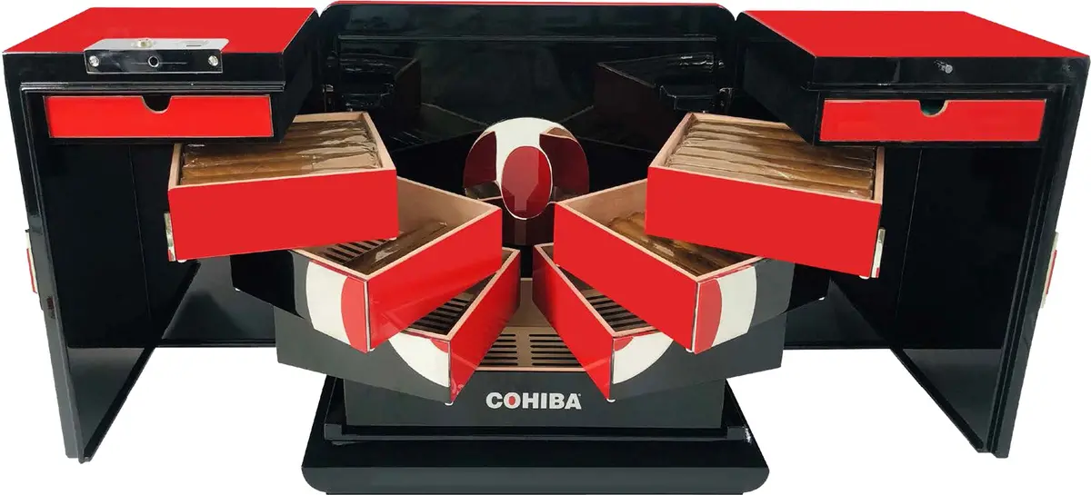 Cohiba Biometric Humidor With 106 Cigars 1