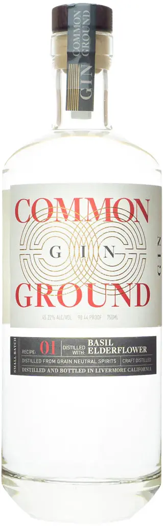 Common Ground Recipe 01 Basil & Elderflower Gin 750Ml 1