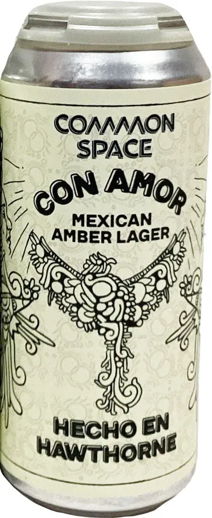 Common Space Con Amor Mexican Style Lager 16Oz Can 1