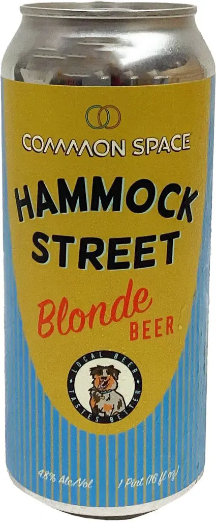 Common Space Hammock Street Blonde 16Oz Can 1