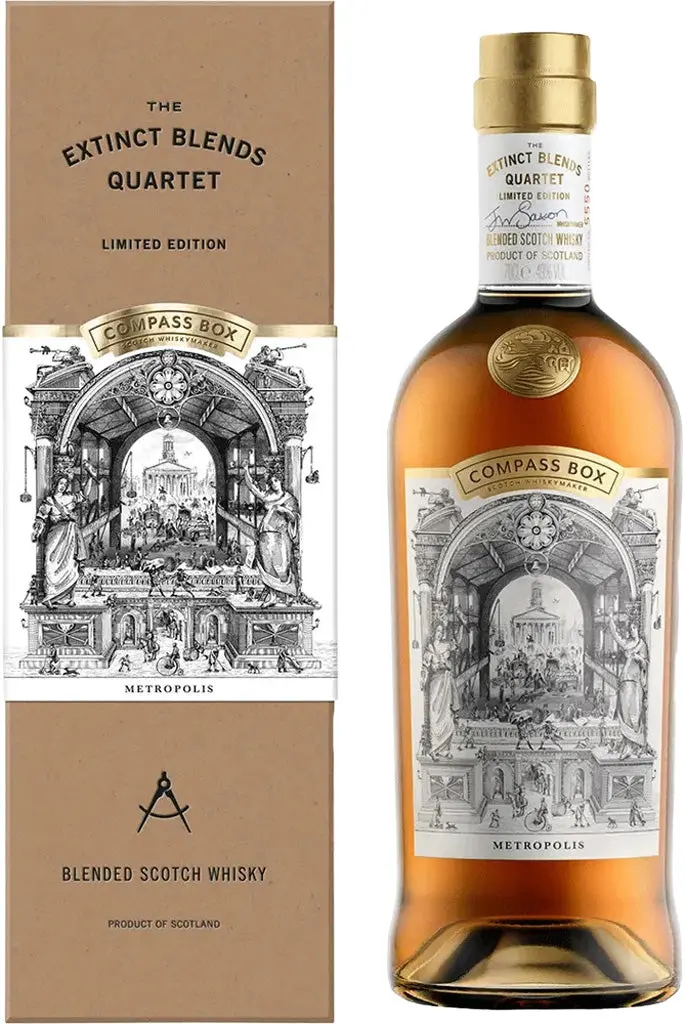 Compass Box Metropolis Blended Scotch Whisky 700Ml 1