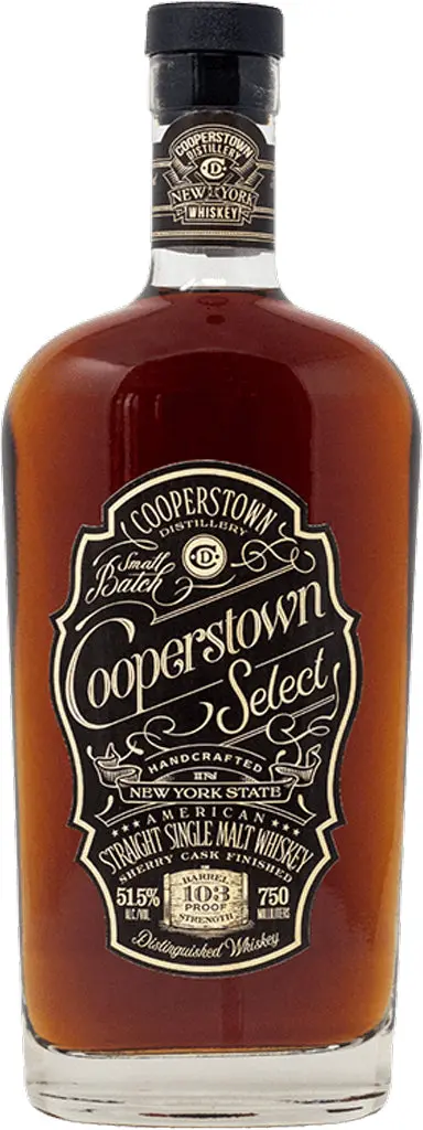 Cooperstown Select Straight Single Malt Whiskey 750Ml 1
