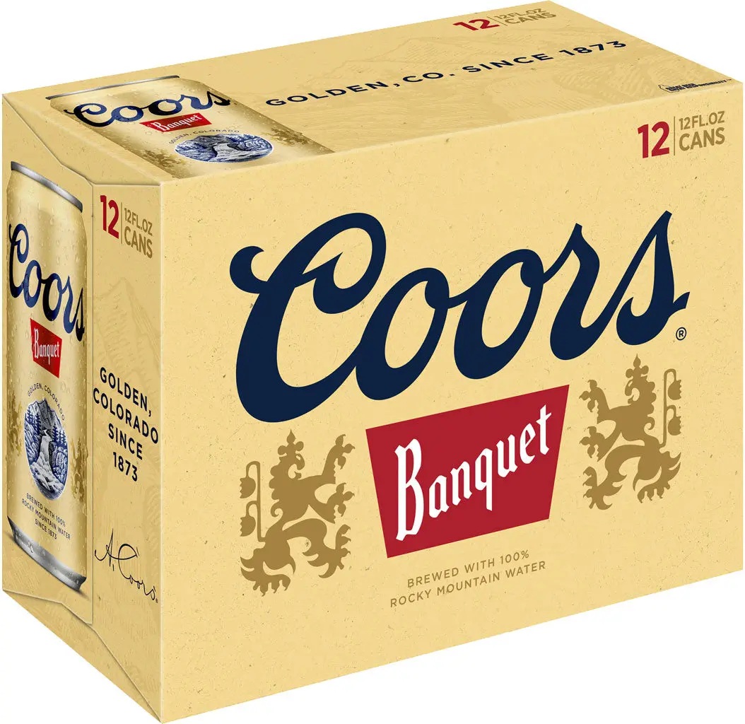 Coors Banquet Original 12Pk Cans 1