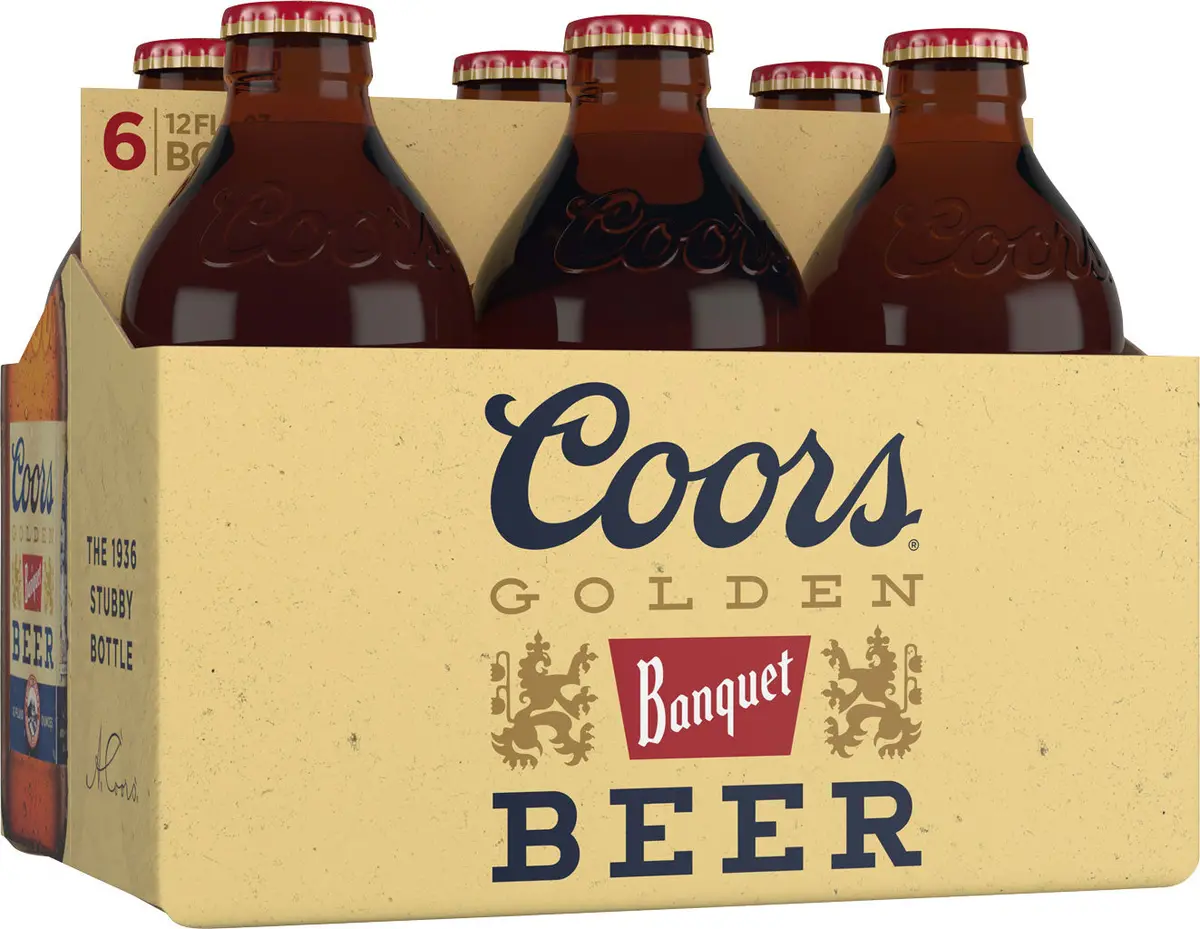 Coors Banquet Original 6Pk Bottles 1