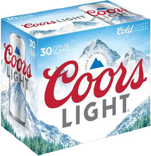 Coors Light 30Pk Can 1