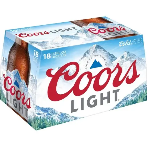 Coors Light 18Pk Bottles 1